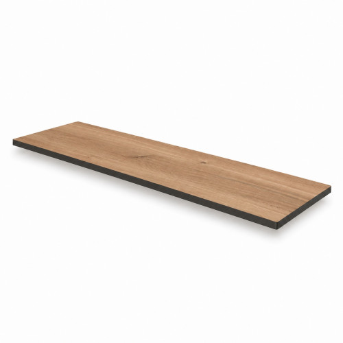 Półka łazienkowa wodoodporna HPL 12 mm Dąb Castello K358PW 20x10 cm