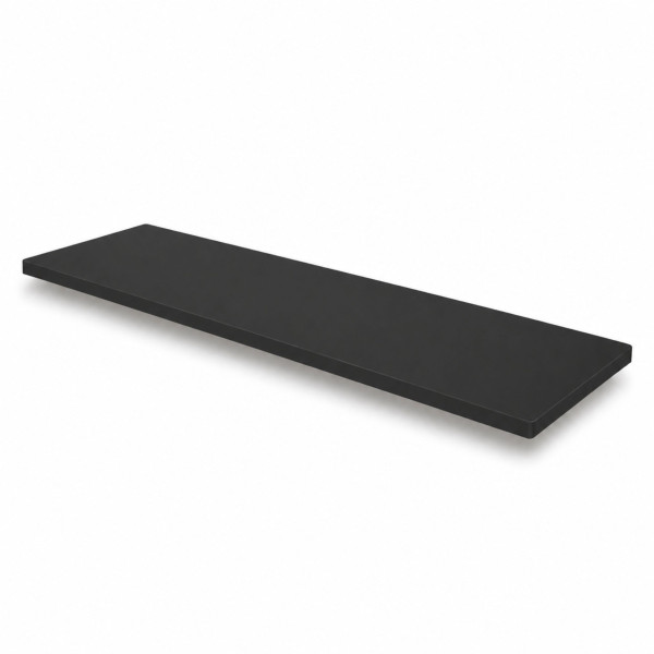 Półka łazienkowa wodoodporna HPL 12 mm Czarny Mat 0190AF 24x11 cm