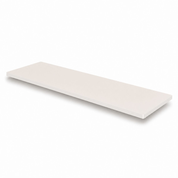 Półka łazienkowa wodoodporna HPL 12 mm Biel Alpejska 8685SU 100x29 cm