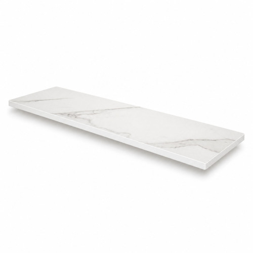 Półka łazienkowa wodoodporna HPL 12 mm Calacatta Olympus K551SU 30x10 cm