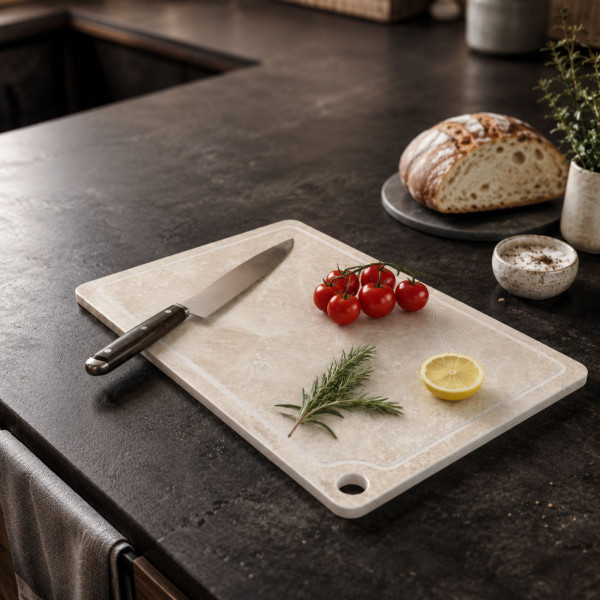 Deska do krojenia HPL wodoodporna 12mm 46x28 cm Cream Navona K367PH