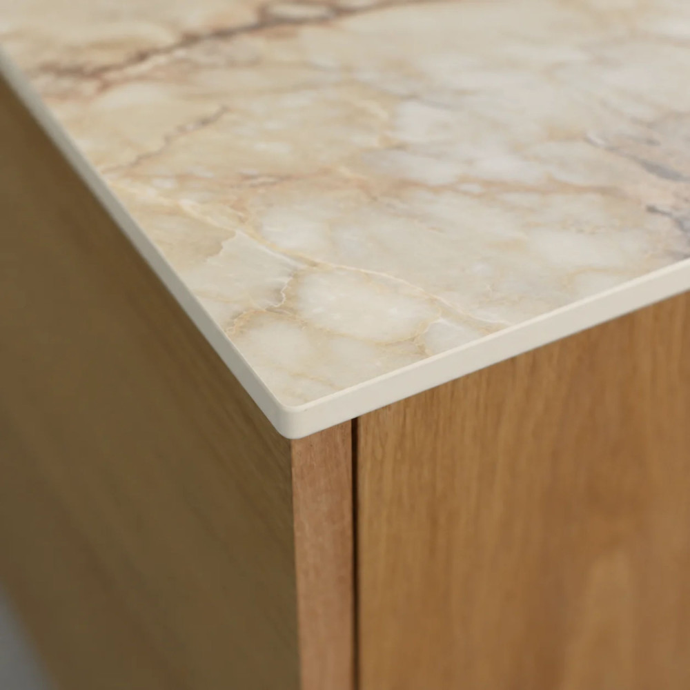 Blat do wyspy kuchennej HPL 140x64cm Breccia Vivaldo K594SU
