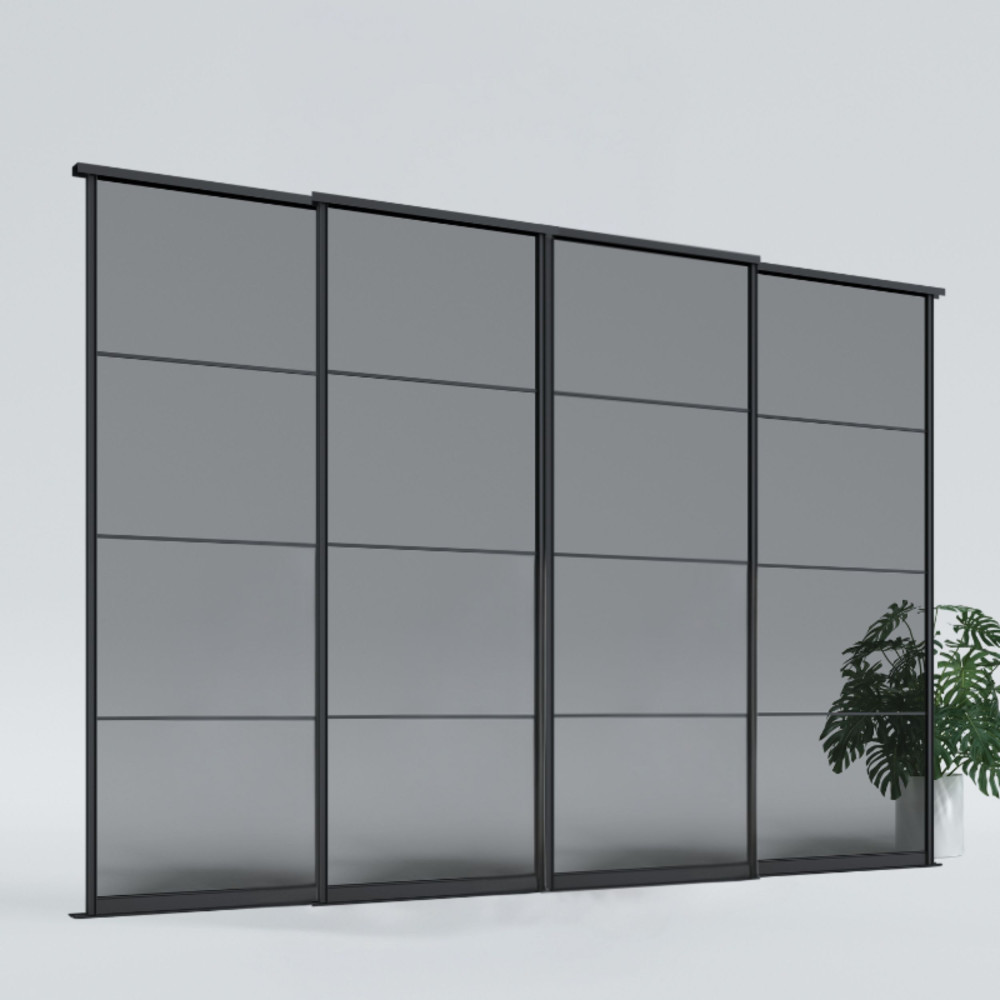 Drzwi Przesuwne Czteroskrzydłowe na Wymiar. Drzwi Czteroskrzydłowe Przesuwne do Szaf | KOLM