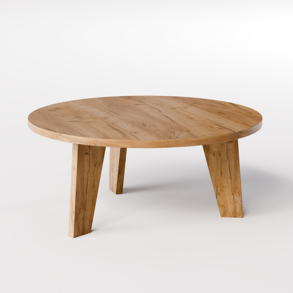 Stoliki kawowe ELLA – Okrągłe stoliki o minimalistycznym designie | Kolm