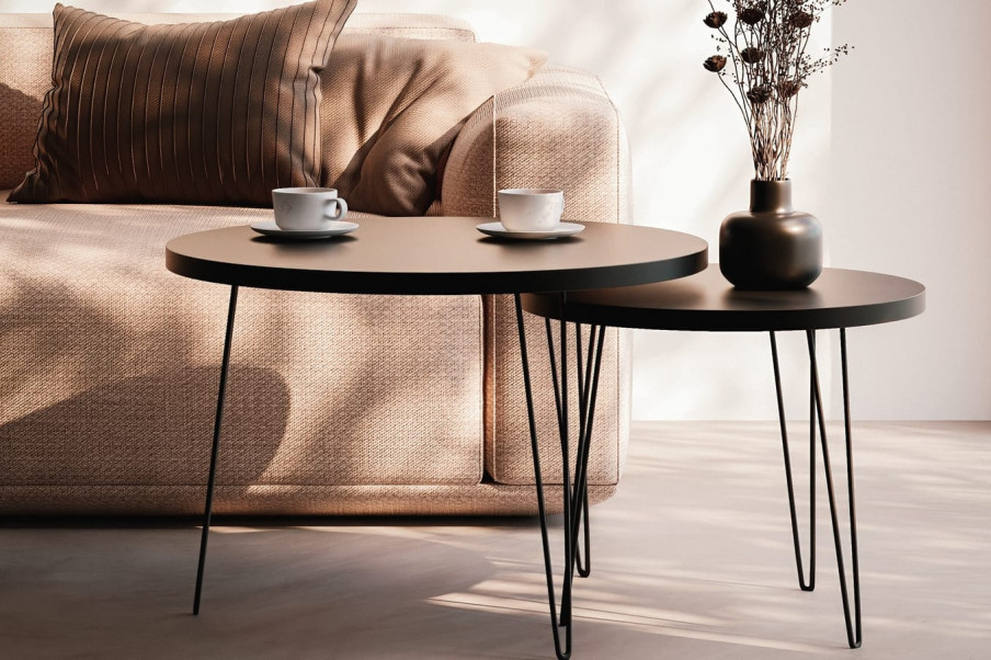 Do jakich aranżacji pasują okrągłe stoliki kawowe?