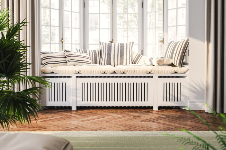 Jak efektownie zamaskować grzejnik?